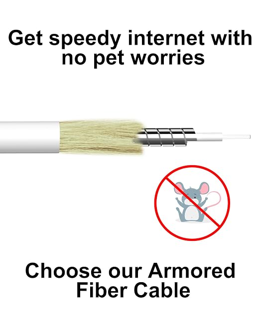SC/APC to SC/APC Cable, Armored Single Mode SC Fiber Patch Cable 6M | OS2 - Image 3