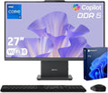 Lenovo IdeaCentre Business Computer All-in-One PC, 27" FHD 100Hz Display, Intel Core i7-13620H, 64GB DDR5, 2TB SSD, Wi-Fi 6, Windows 11 Pro with AI & Microsoft Copilot, Wireless KB & M, Grey