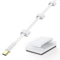 AGPTEK Ethernet Cable Clips, Flat Cord Clips Small Cable Holder Management by AGPTEK