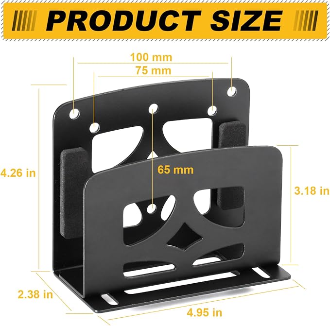 Adjustable Small Device Holder, Wall Mount or VESA Mount Streaming Media Player - Image 2