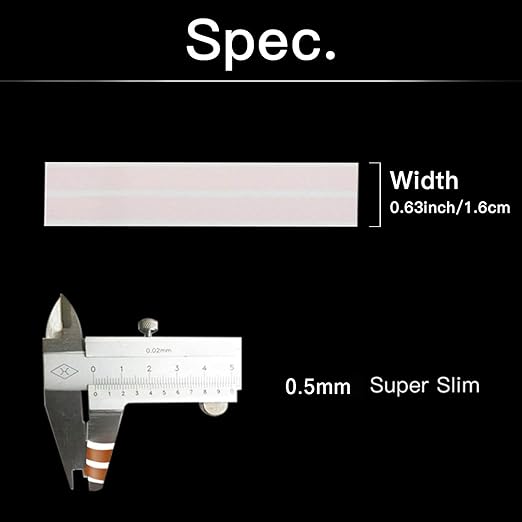 FRANKEVER 23Gauge Hidden Super Flat Audio Cable Suitable for Audio Wire LED Lighting Connection and Other Low Voltage Appliance Connection (Wire(50 ft)+2 ConnectorsD)