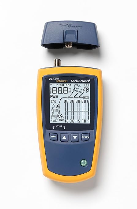 Fluke Networks MS2-100 MicroScanner2 Copper Cable Verifier - Image 3