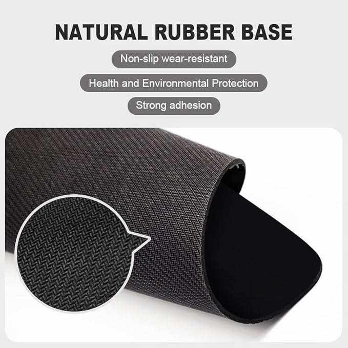 Black Wave of Kanagawa Square Mouse pad, Texture, Waterproof, Anti Slip Rubber Base, Computer Mouse pad, Laptop Mouse pad