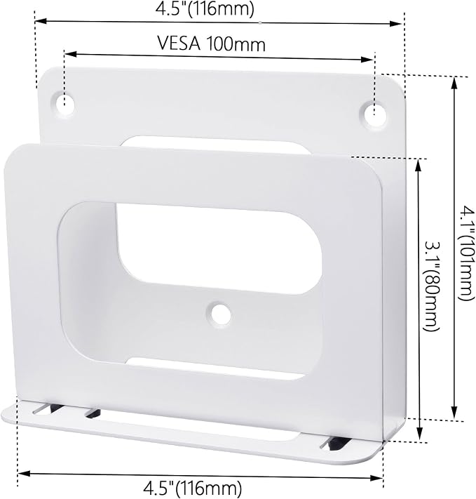 Cable Box Mount Modem Wall Mount Adjustable Wall Mount Holder - Image 5