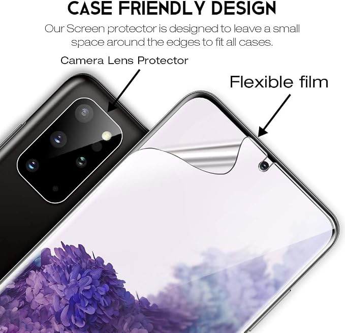 LK 4 Pack 2 Pack Screen Protector + 2 Pack Camera Lens Protector - Image 6