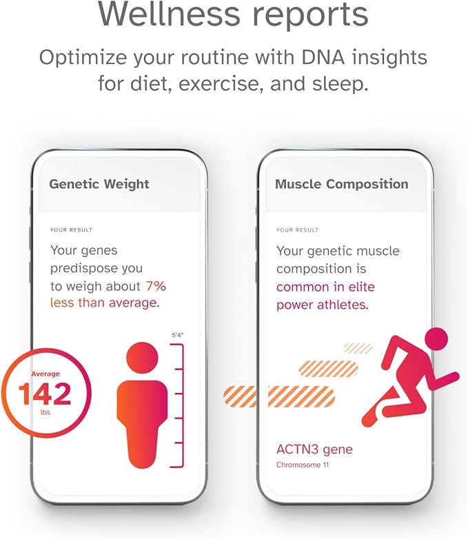 23andMe Health + Ancestry Service: DNA Test Kit, FDA-Authorized Reports, Genetic Test, Health Predispositions, Carrier Status, Wellness, Family Tree (Before You Buy See Important Test Info Below)