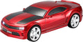 WSTER Sports Car Model Bluetooth Speaker with Stereo Sound, TWS Pairing, LED Party Lights, USB/TF Playback, Movable Wheels, Unique Retro Car Gifts (RED)