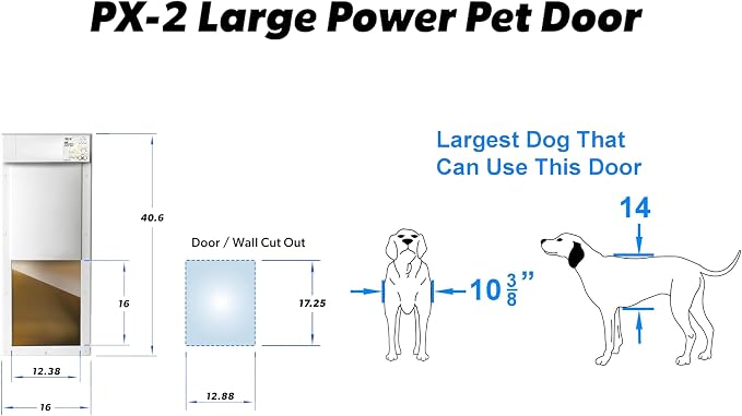 Power Pet Automatic Electronic Pet Door by High Tech Pet - Image 7