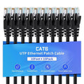 Cat6 Ethernet Cable 10 Feet 10 Pack Network RJ45 Cat6 Internet Patch Cable by XANHAM