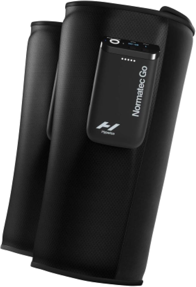 Hyperice Normatec Go Calf - Recovery System with Patented Dynamic Compression Massage Technology - Targeted Relief for Pain and Inflammation - FSA-HSA