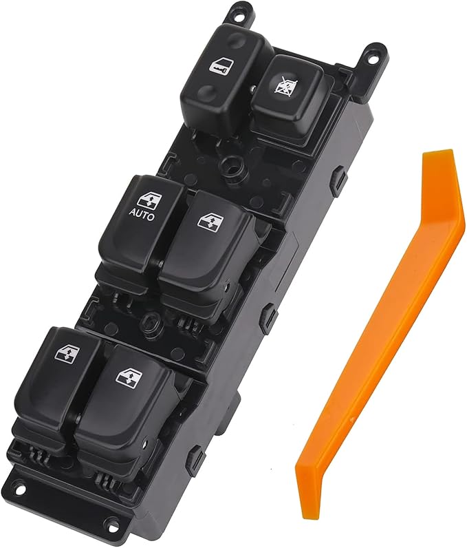 SCHUSSPART Front Left Driver Side Master Power Window Control Switch Button with Door Lock Switch Compatible with Hyundai Sonata 2006-2008 L4 V6 2.4L 3.3L Replaces# 935703K010 935703K010QS 1S9314