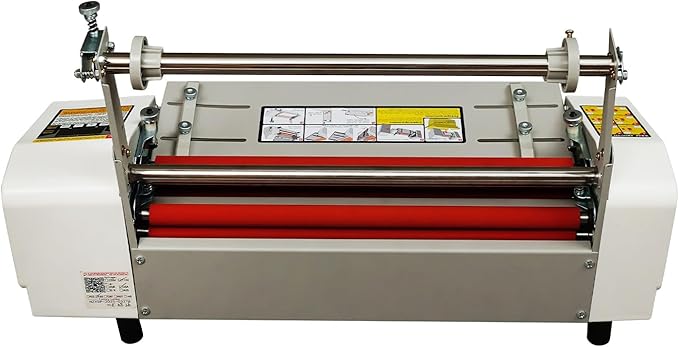 13 inch Laminator Machine Hot and Cold Roll Laminator 110V Digital Thermal Laminating Machine for A3/A4 Paper Single/Dual-Sided Lamination for School, Office, and Commercial Use