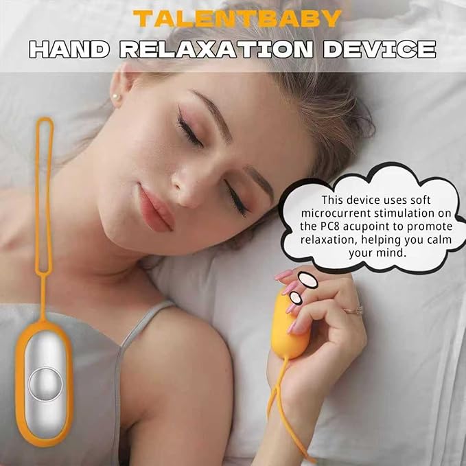 Handheld Relaxation Device,Compact Sleep Device,Massage Improved Mood and Focus Attention，Supports Calm,Small and Easy to Carry