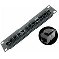 Yankok [CAT5 12 Port Feed Through Patch Panel 10in. 1U by Yankok