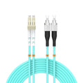OM3 Fiber Patch Cable 3Meter/10ft, LC/UPC-FC/UPC Fiber Optic Cable Cord LSZH by Buacoz