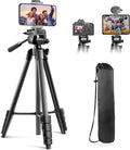Sensyne 64" Camera Tripod Stand, Versatile Phone & iPad Tripod by sensyne