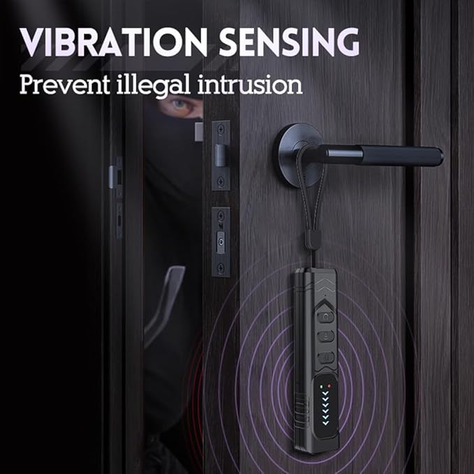 PEDUMMY Hidden Camera Detectors, Anti Spy Camera Finder, GPS Tracker Detector, Hidden Bug and Camera Detector, RF Detector for Hotels, Travel, Home & Office