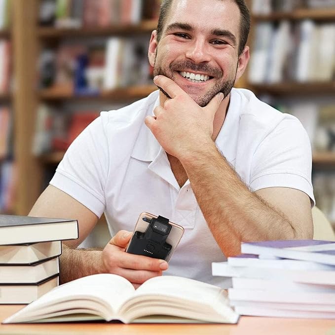 Eyoyo Upgraded QR Code Scanner Bluetooth Android Barcode Scanner, Portable Back - Image 6
