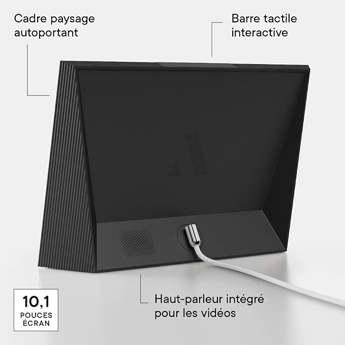 Aura Digital Picture Frame - 10.1" HD Mat Display | Wirecutter's Best Digital Frame for Gifting | Text Photos Directly to Your Frame from Anywhere | Quick & Easy Setup Over WiFi - Free App | No Fees