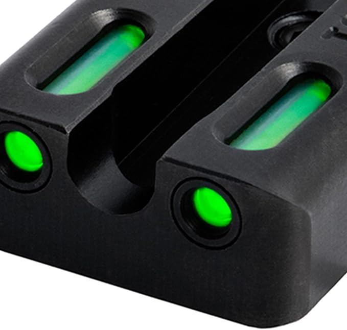 Truglo TFX PRO Handgun Sight, Glowing Shock Proof Tritium and Fiber Optic Night - Image 4