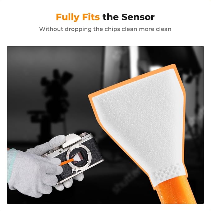 K&F Concept 10 Pack APS-C-Frame Sensors Cleaning Swabs, DSLR SLR Digital Camera - Image 3