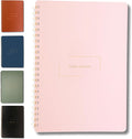 | Ultimate Yearly, Daily, Weekly, Monthly Planner | 8.25" x 11.75" | To Do List Notebook for Work | Simple Design | Multiple Layouts | Academic Planner and Organizer Notebook (Pink, Yearly Planner - Portrait)