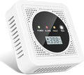 2 in 1, Carbon Monoxide Detectors,Smoke Detector,Smoke Combination CO Alarm,85db Alarm,LCD Large Screen,with 3*AA Batteries,Test Button,Low Battery Warning,Easy Install