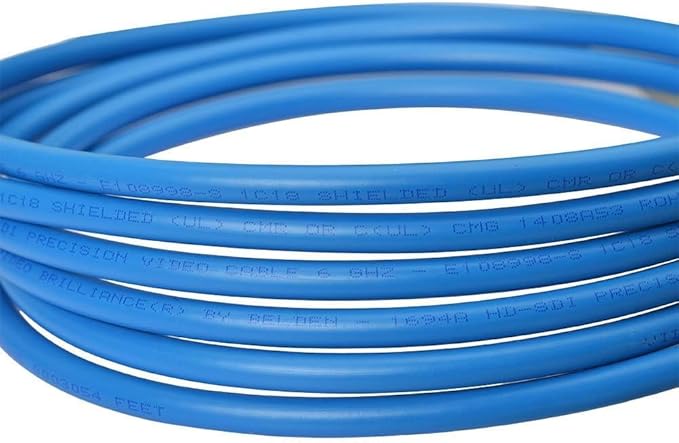 Superbat SDI Cable 3ft BNC Cable 3G/6G Belden 1694A,Supports HD-SDI/3G-SDI/6G-SDI/4K/8K Video Camera,Precision BNC Video Cable 75 Ohm (1Pcs)