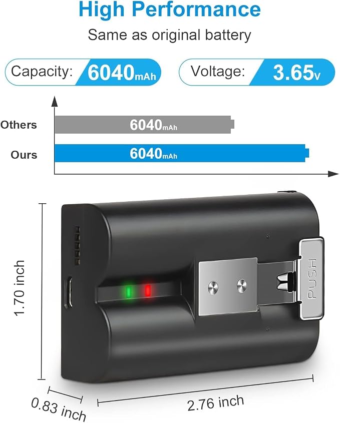 2Pack Replacement for Ring Battery Compatible - Image 2