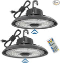 HYPERLITE 150W Smart High Bay LED Shop Lights 2pack, 140LM/W 5000K LED High Bay by HYPERLITE