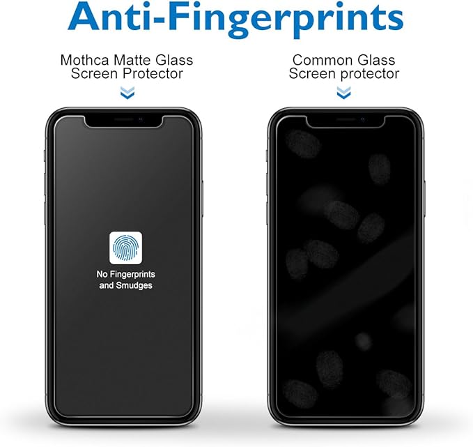 Mothca 2 Pack Matte Glass Screen Protector - Image 4