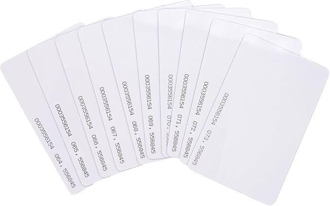 Contactless 125kHz RFID Proximity Cards Smart ID Card 0.8mm Thick by GIALER