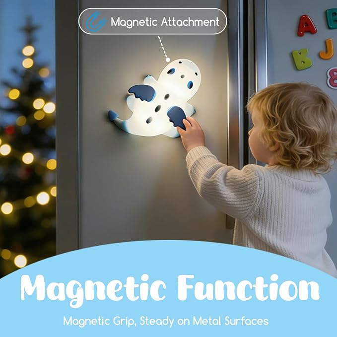 Dragon Night Light, Cute Baby Dragon Gifts, Soft Silicone Lamp with 3 Level Warm Light and RGB Changing,Soft Silicone Kids Nursery Nightlight LED Touch Light, Kids Bedroom Decor as Xmas Birthday Gifts