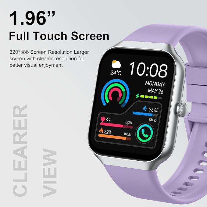 Smart Watch, 1.96" HD Screen SmartWatch - Image 3