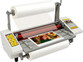 13 inch Laminator Machine Hot and Cold Roll Laminator 110V Digital Thermal Laminating Machine for A3/A4 Paper Single/Dual-Sided Lamination for School, Office, and Commercial Use