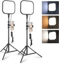 NEEWER Basics 2 Pack 15W 10.8" LED Video Light Panel Lighting Kit by Neewer