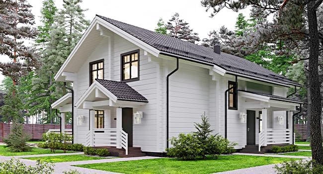 JOKAONOTL Dusk to Dawn Porch Lights with GFCI Outlets Waterproof Outdoor Wall Lights Exterior Lighting Fixtures Modern Outside Lights Wall Mount for House Patio Garage,White,11.8''H, 2 PC