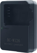 BC-W126 Camera Battery Charger for Fujifilm FinePix X-PRO1 X-PRO2 X-PRO3 XH1 by PUIEAUST