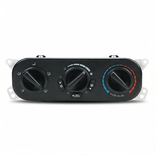 55111840AE A/C Control Switch Air Conditioning Climate Control Module, Front Climate Control Module Panel for 2007-2010 Jeep Wrangler JK | Replaces 55111840AB/55111840AC/55111840AD