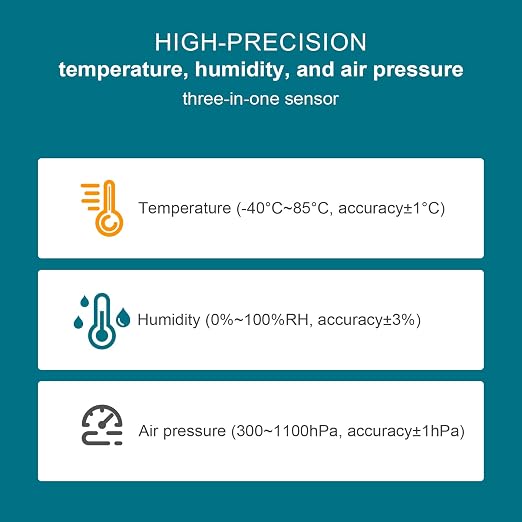 BME680 Environmental Sensor | 4-in-1 Temp Humidity Pressure Gas Detector - Image 4