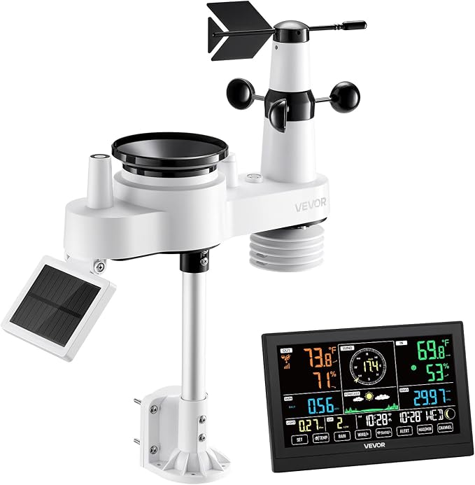 VEVOR 7-in-1 Wi-Fi Weather Station - Image 9