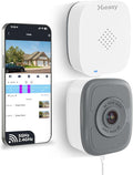 abetap 5MP 3K Window Camera with Enhanced Color Night Vision, Built-in Strong Magnetic Mount for Flexible Placement, No Subscription Needed, 24/7 Continuous Recording,Dual-Band 2.4G & 5Ghz WiFi