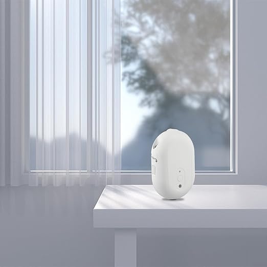 Smart Home Curtain Control For Tuya 5.0 Electric Motor Driver For I & U Track Roman Rod Curtains App Light Sensor Control Easy Install Type-C Rechargeable White(l&U Rod)