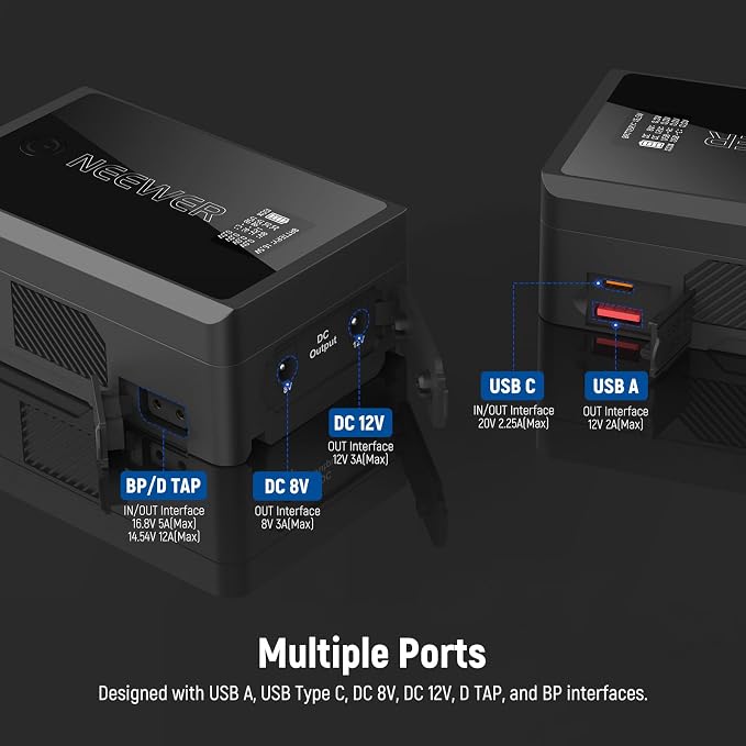 NEEWER Mini V Mount Battery - Image 3