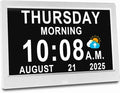 11.5 Inch Extra Large Digital Talking Clock by MASSII