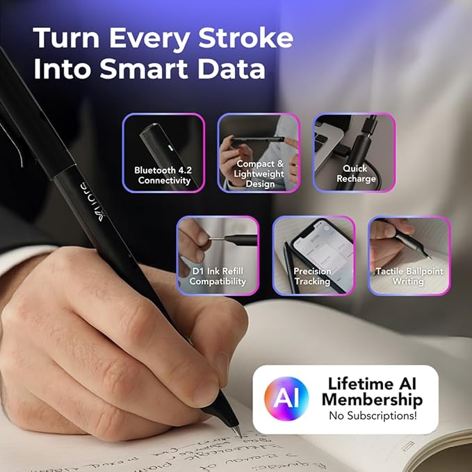 XNote Smart Pen & Notebook Starter Set – AI-Powered Digital Note Taking - Image 4