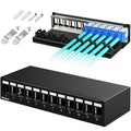 Patch Panel 12 Port 1U UTP/STP Blank Keystone Patch Panel Compatible by PBAEGAV