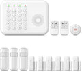 PGST Wireless Alarm System,Smart GSM 4G Home Security System with Door/Motion Sensors,Tuya APP Alerts,Compatible with Alexa&Google Assistant for Home,Villa,Apartment,Kids Safety,Pets