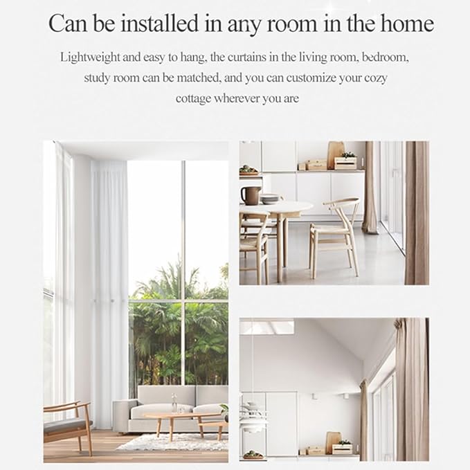 Smart Automatic Curtain Opener - Remote Control with App/Timer/Voice,Upgraded High-Performance Motor, Automatic Light Sensor, Add Gateways, For Google Alexa,No Remote (for Roman rod/T/U track 3in1)