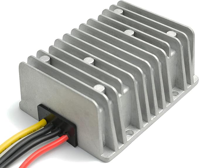 MGGi DC Converter Regulator 36V 48V Step Down to 12V 30A 360W, Waterproof Big-Size Voltage Reducer, High-Power Power Supply Module Buck Transformer, for Golf Cart, forklifts, Car